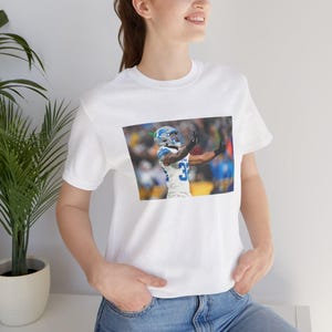 Detroit Football, Brian Branch, Detroit Football ShirtUnisex Jersey Short Sleeve Tee