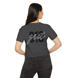 Detroit Football Fan Crop Top, Crop Top For Detroit Football Fan, 313, Grit Crop Top, Women&#39;s Festival Crop Top