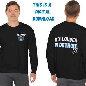 It&#39;s Louder In Detroit PNG