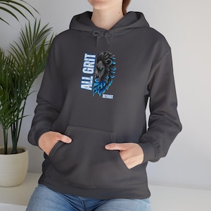 Sudadera con capucha All Grit Detroit Football Sudadera con capucha unisex Heavy Blend™