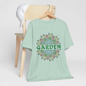 GARDEN Gen 2:5 flower vegetable Christian t-shirt Gift for Church Friend Religious Apparel Bible Verse Tee Inspirational Faith Shirt
