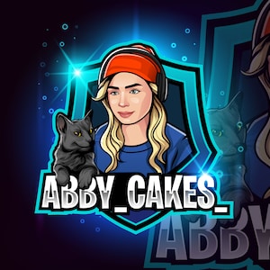 Custom Gaming Logo, Cartoon Mascot Character Logo Maker, Twitch & Youtube E-Sports Streamer Logo, Graphic Designer, Hand Drawn Portrait Logo
