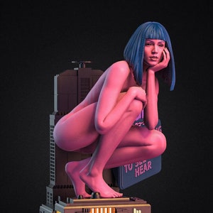 Joi Blade Runnet 2049 fichier STL de haute qualité prêt à imprimer modèle d'imprimante cadeau film Anime modèle 3D jeu figurine comique d'action personnalisée