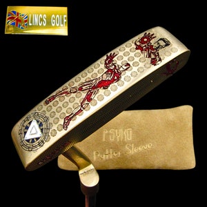 PRGR Silver Blade 03 Putter Steel Shaft 87cm Length PRGR Grip with Head Cover PRGR Silver Blade 03 Putter Steel Shaft 87cm Length PRGR Grip with Head Cover