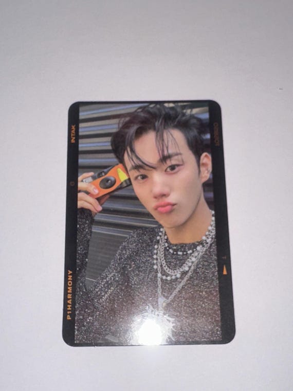 Official Intak P1harmony Photocard - Etsy