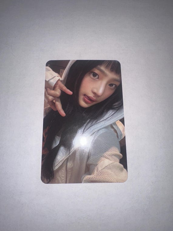 Official Minji Supernatural Newjeans Photocard - Etsy