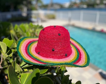 Watermelon Days Sun Hat