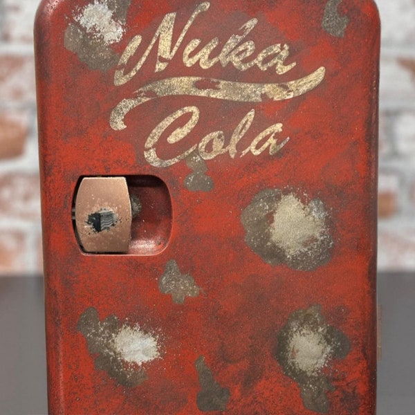 Nuka cola inspired mini fridge