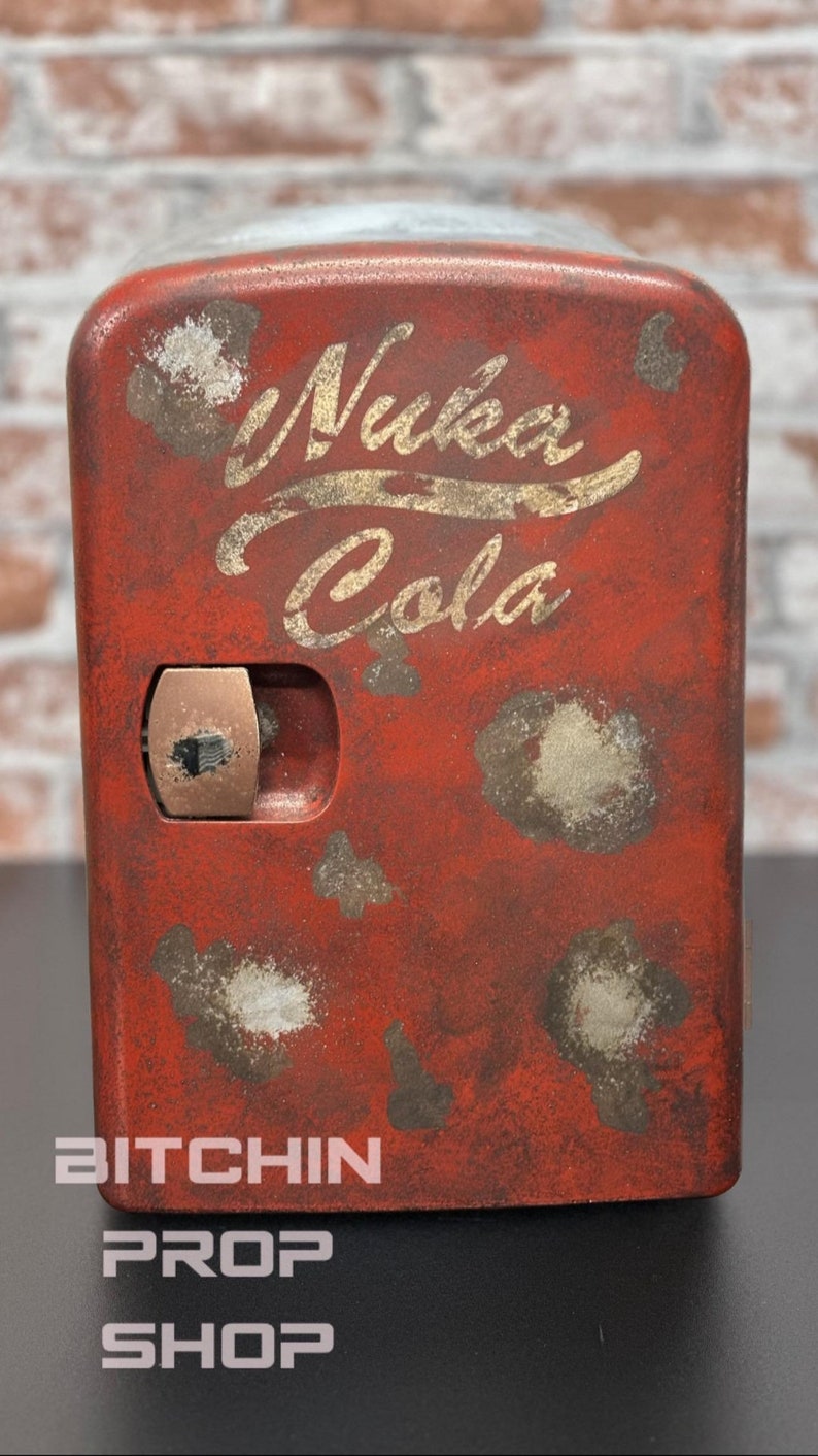 Nuka Cola Inspired Mini Fridge Etsy