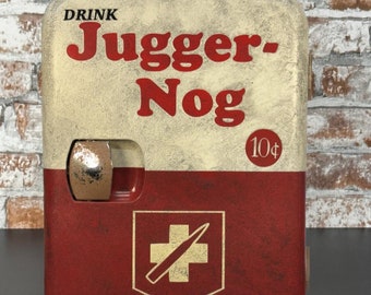 Juggernog inspired mini fridge