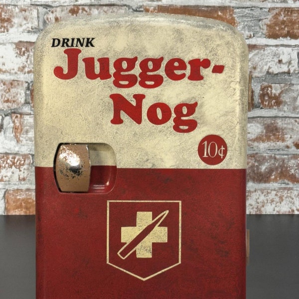 Juggernog inspired mini fridge