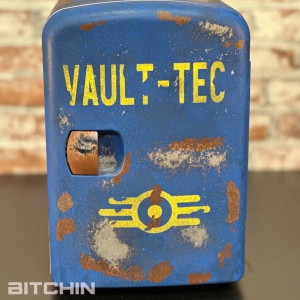 Vault-tec inspired mini fridge