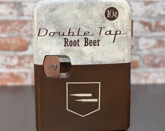 Doubletap rootbeer inspired mini fridge