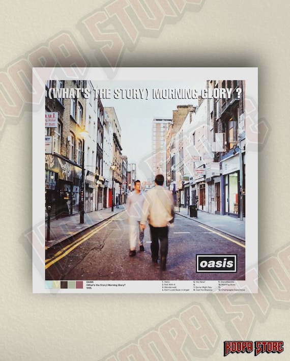オアシス「(What's the Story) Morning Glory?」アルバムポスター