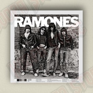 Ramones Poster / Ramones 1976 Poster / Musical Poster / Music Poster (Digital Download)