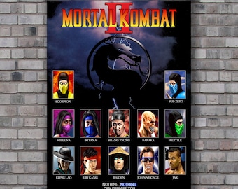 Mortal Kombat 2 Promotional poster (Digital Download)