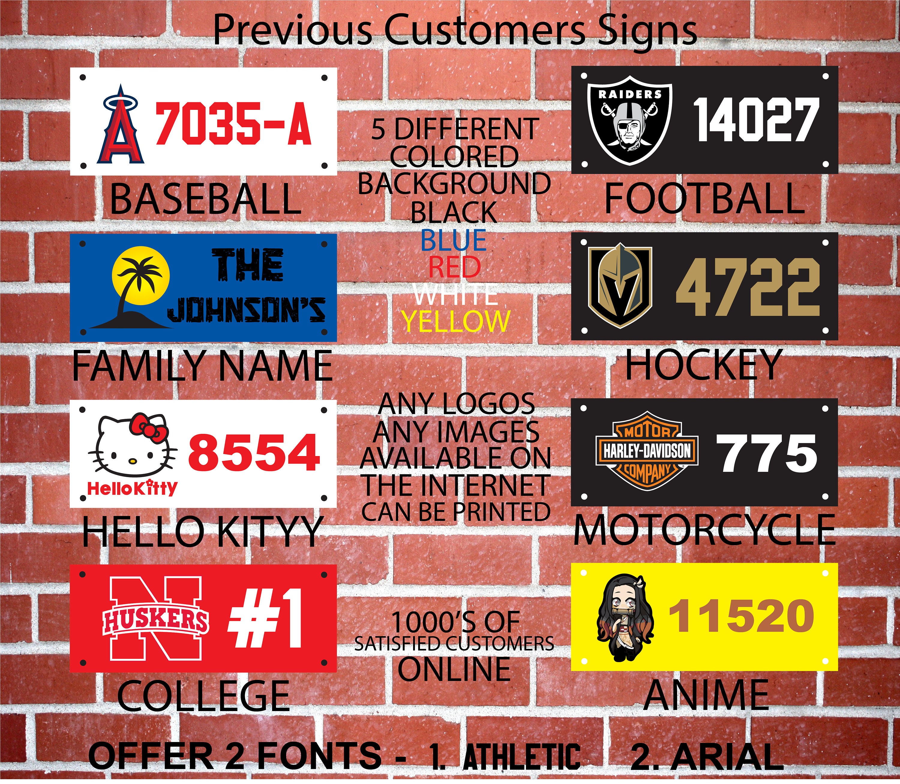 Custom Band Wrapped Sign Custom Wood Signs - Address or Name Sign - Made to Order - Sports ...