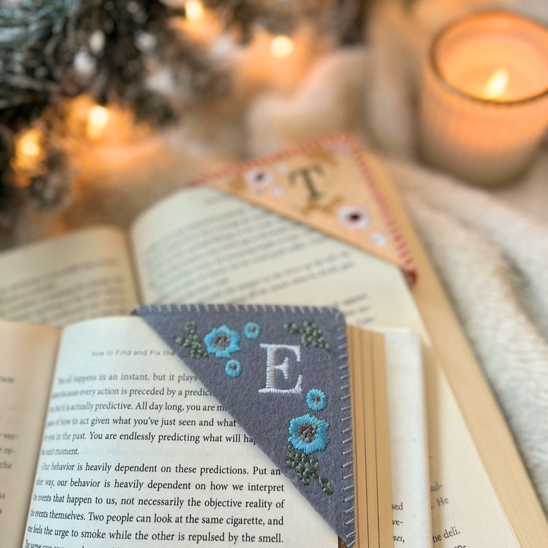 Personalized Bookmark, Custom Bookmark, Cute Bookmark, Corner Bookmark