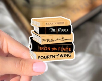 Fourth Wing Sticker | Books of Basgiath