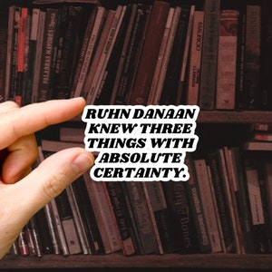 Ruhn Danaan Crescent City Sticker