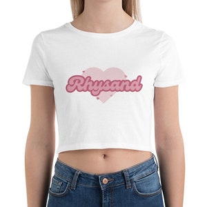 Rhysand ACOTAR 90s Heart Women’s Crop Top