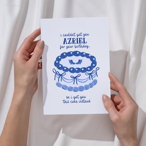 ACOTAR Geburtstagskarte | Geburtstagskarte Azriel | Leseratte | Bestie Geburtstag | Geburtstagskarte für Bücherwurm | Velaris | Nachtgericht
