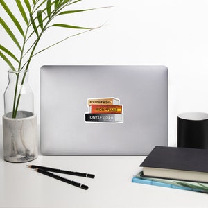 Fourth Wing Iron Flame Onyx Storm Sticker Empyrean Book Series Book Spines Water Bottle Sticker Laptop Decal