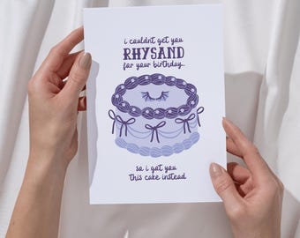 Tarjeta de cumpleaños de ACOTAR / Tarjeta de cumpleaños de Rhysand / Saludo de ratón de biblioteca / Cumpleaños de mejor amiga / Tarjeta de cumpleaños de amante de los libros / Bat Boys / Velaris / Night Court