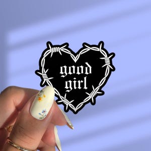 Good Girl Sticker | Bookish Gift | Dark Romance Reader | Kindle Smut Sticker | Book Club | STFUATTDLAGG | BookTok | Book Club | Bookstagram