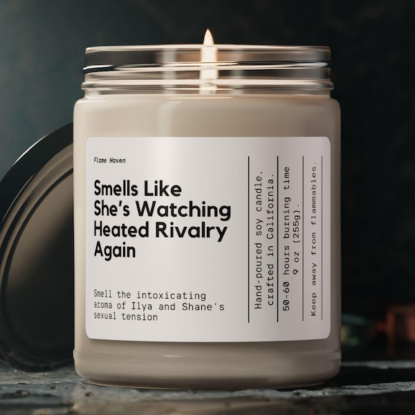 Vela "Huele como si estuviera viendo otra vez una rivalidad acalorada", inspirada en la serie, fan de "Heavy Rivalry", fans de Ilya y Shane, vela "The Long Game"