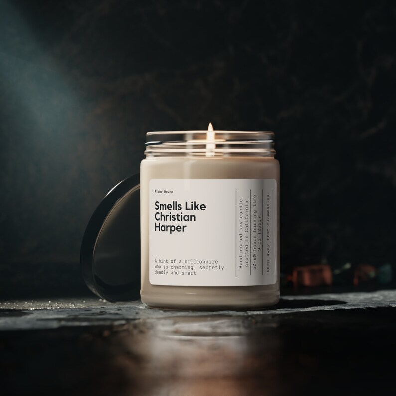 Christian Harper Soy Candle, Smells Like Christian Harper, Twisted Lies