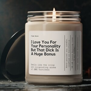 I Love You For Your Personality, Gift For Him, Boyfriend Gifts, Gifts For Men, Gift For Husband, Funny Gifts For Him, Valentines Day Gifts