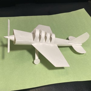 紙飛行機セット、コンストラクター、手作り、DIY、6機セット