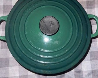 Le Creuset Signature - Cacerola de hierro fundido esmaltado, redonda,  francés (holandés), Cereza