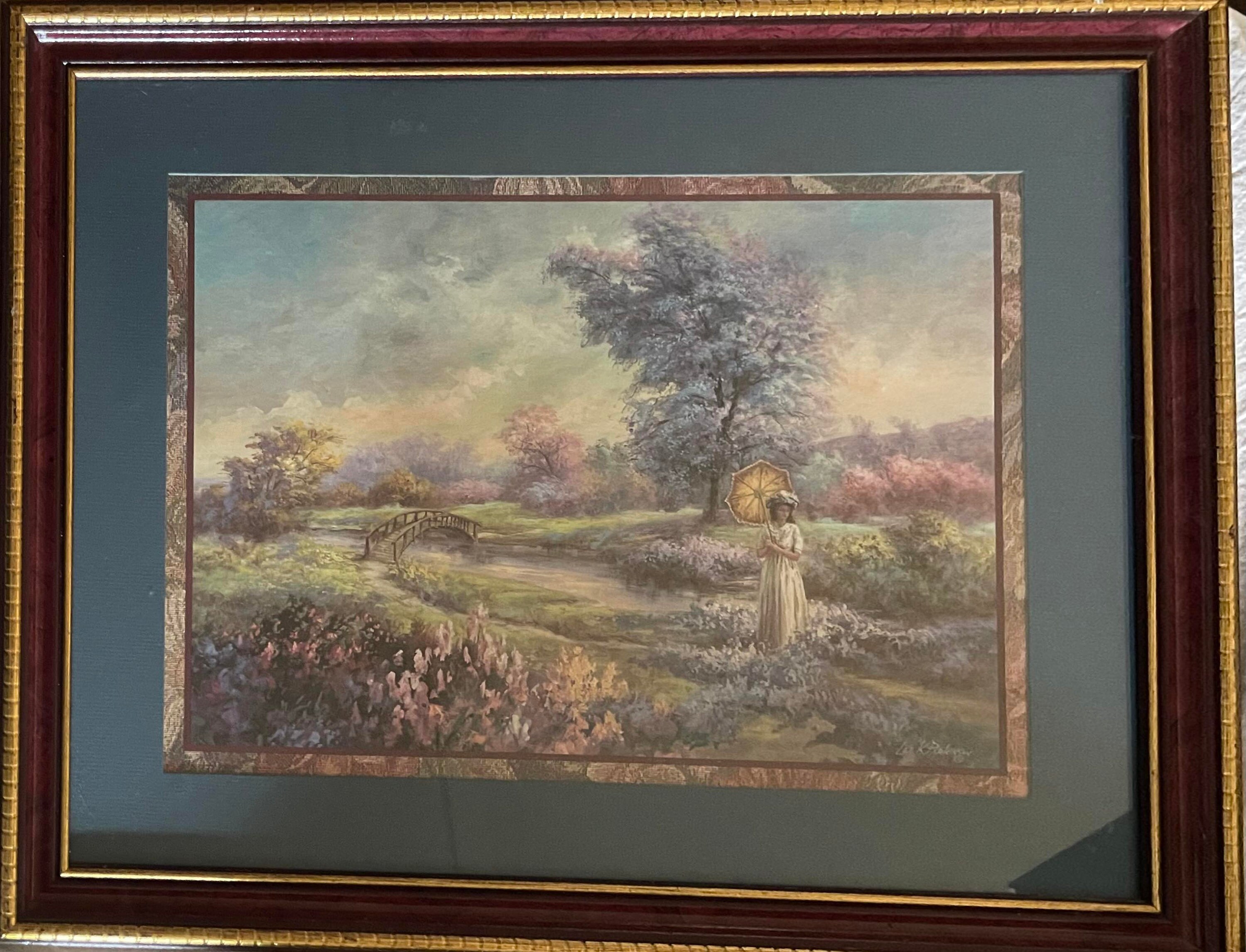 Vintage Home Interiors Homco Framed Print Etsy