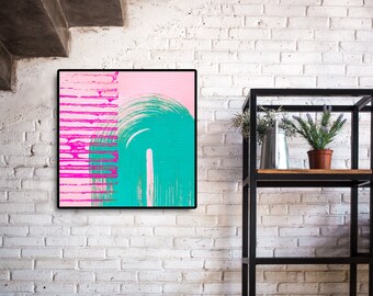 Impressions d’art contemporain - Décoration murale téléchargeable instantanément pour la maison et le bureau - Designs abstraits, modernes et vibrants