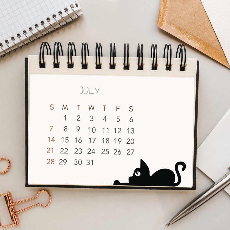 2024 Calendar Printable Desk Calendar - Il 794xN.5650511915 Nt15