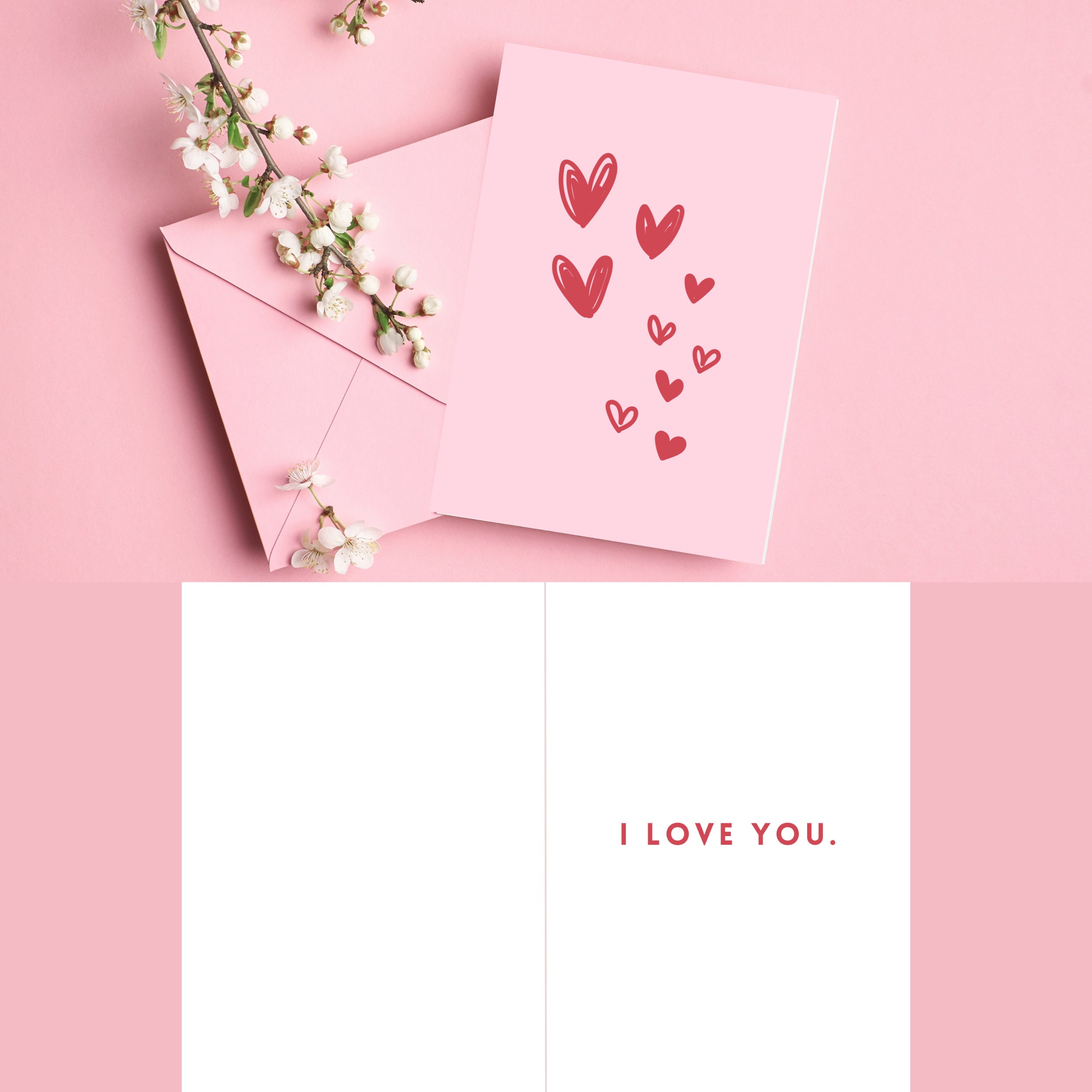 Valentine Cards Printable, Instant Download Gift Cards, Valentine Gift ...