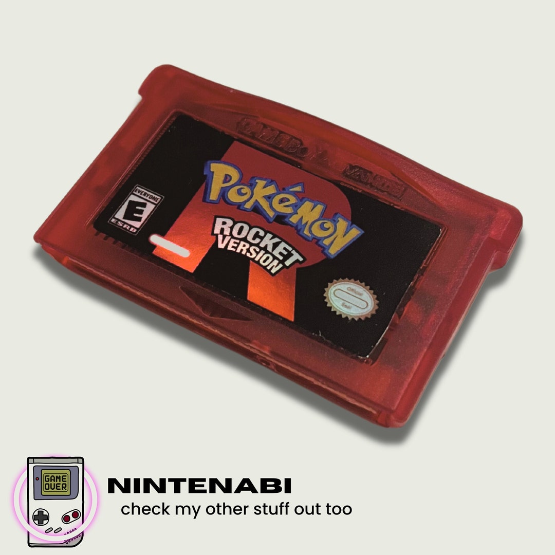 Pokemon Rocket Version Fan Game NEW Without RTC Etsy
