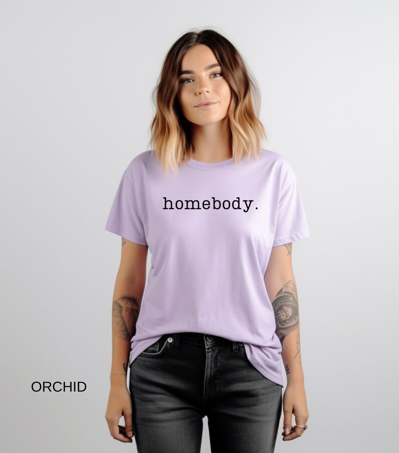 Comfort Colors T-shirt, Homebody Tshirt, Womens Tshirt, Gift for Women, Homebody Shirt, Trendy Tshirt, Comfort Colors