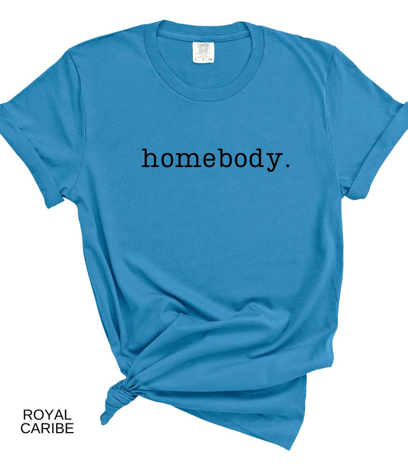 Comfort Colors T-shirt, Homebody Tshirt, Womens Tshirt, Gift for Women, Homebody Shirt, Trendy Tshirt, Comfort Colors