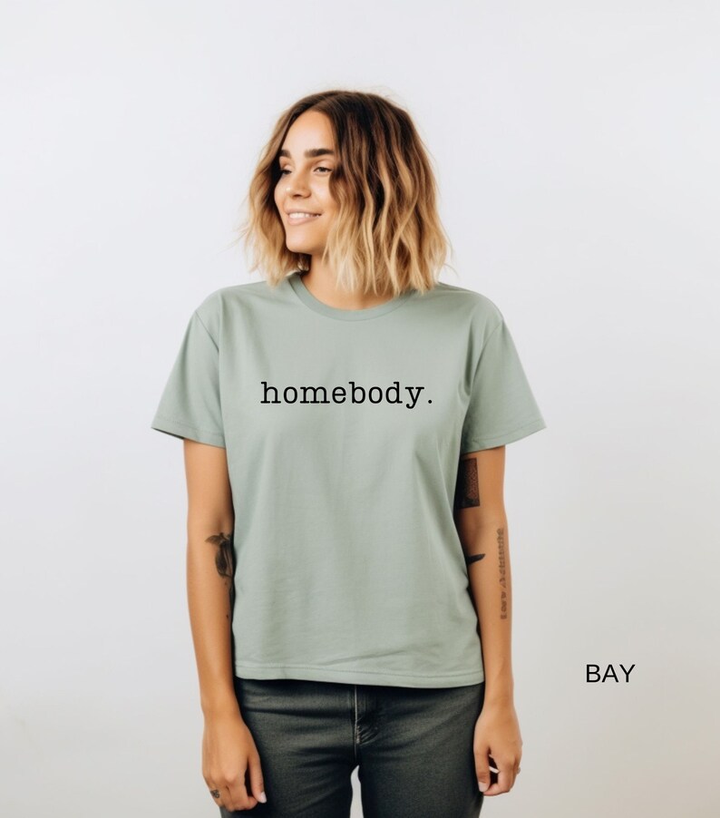 Comfort Colors T-shirt, Homebody Tshirt, Womens Tshirt, Gift for Women, Homebody Shirt, Trendy Tshirt, Comfort Colors