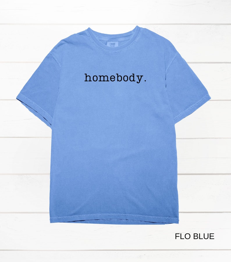 Comfort Colors T-shirt, Homebody Tshirt, Womens Tshirt, Gift for Women, Homebody Shirt, Trendy Tshirt, Comfort Colors