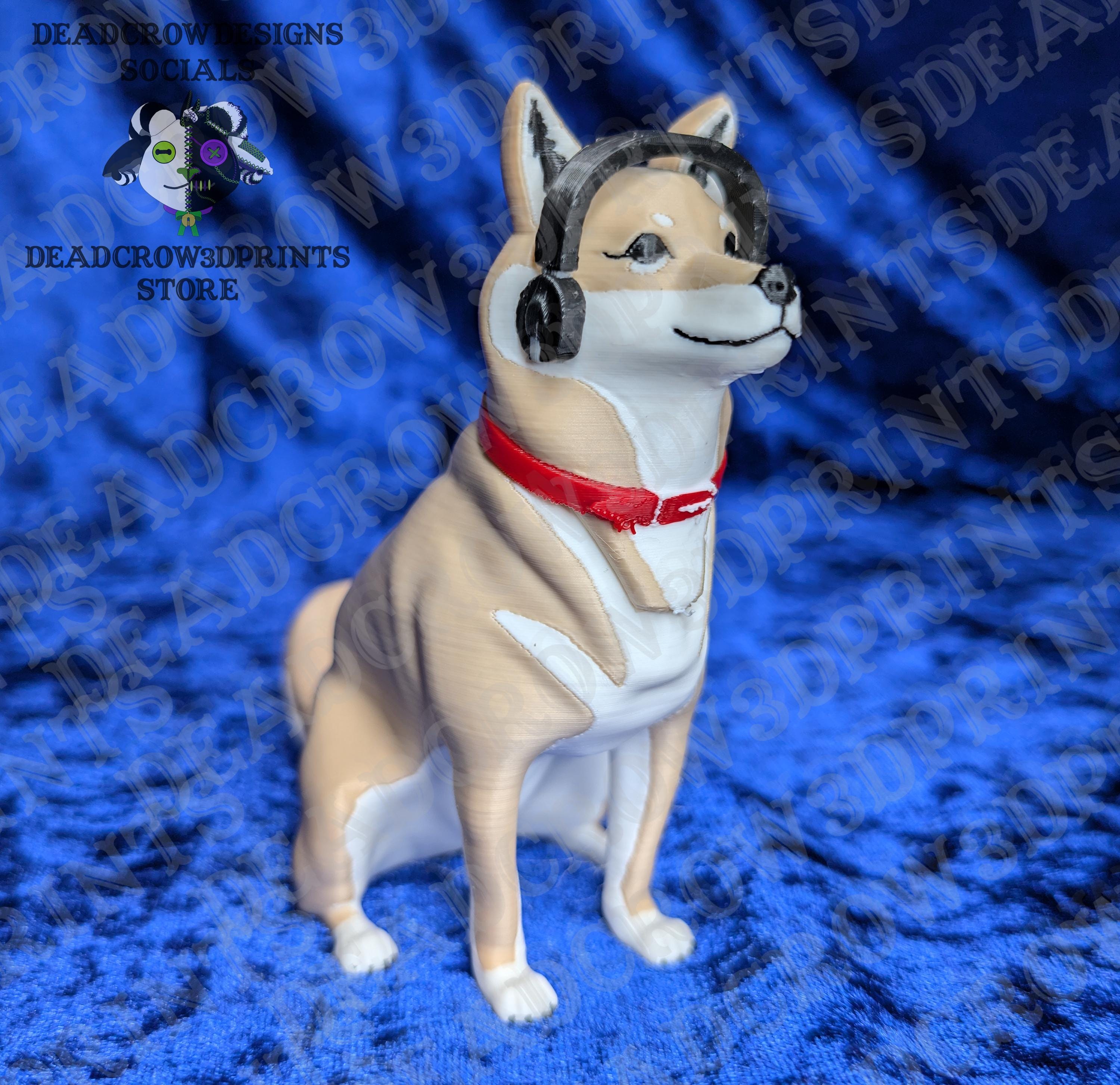 Mira Shiba Inu Figure | Silent Hill 2 3D Printed Gamer Collectible