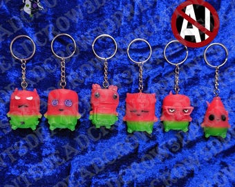 Gummy Sprite Keychains