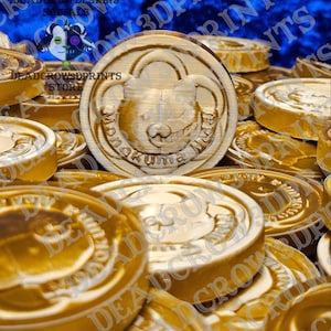 Monocoin Danganronpa Collectible - Gamer Gift, Fun Desk Decor