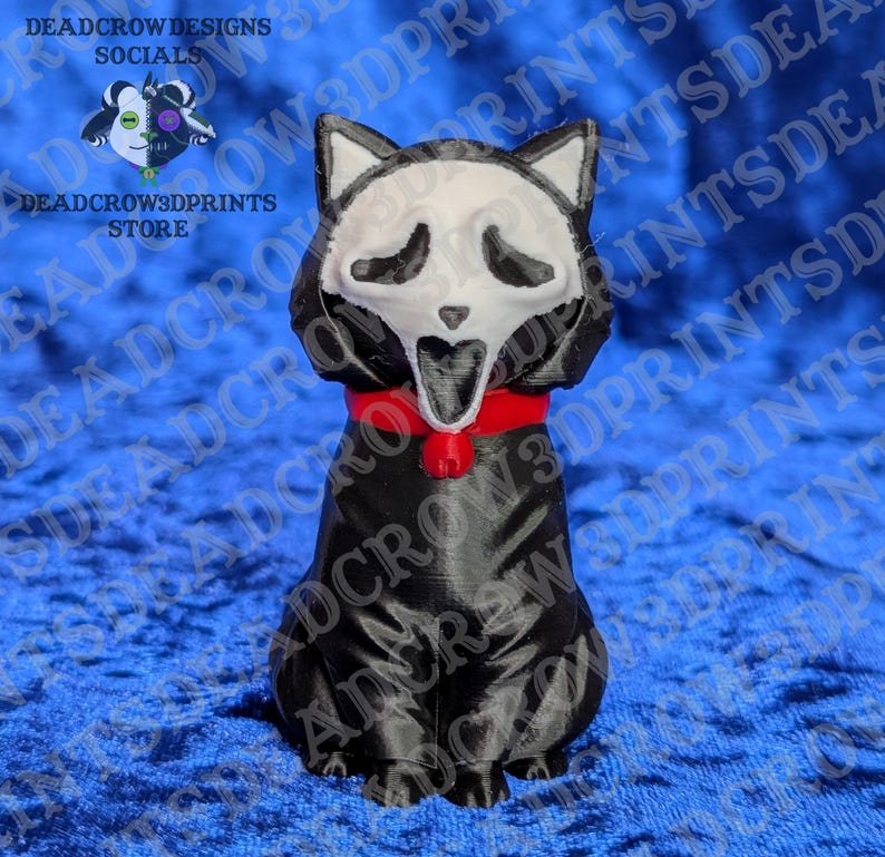 Horror Cat Mystery Blind Box Series 1 | 3D Printed Spooky Horror collectables image 18