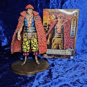 Custom Painted Eustass Kid Figure from One Piece - Artisan Collectible