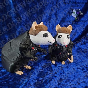 Frater imperator Rat Sculpture - Ghost Band Fan Art, Unique Home Decor
