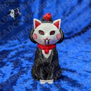 Horror Cat Ornaments | 3D Printed Spooky Horror collectables